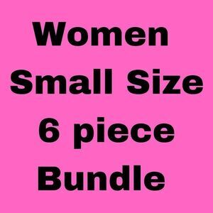 Women Small Size 6 piece Bundle